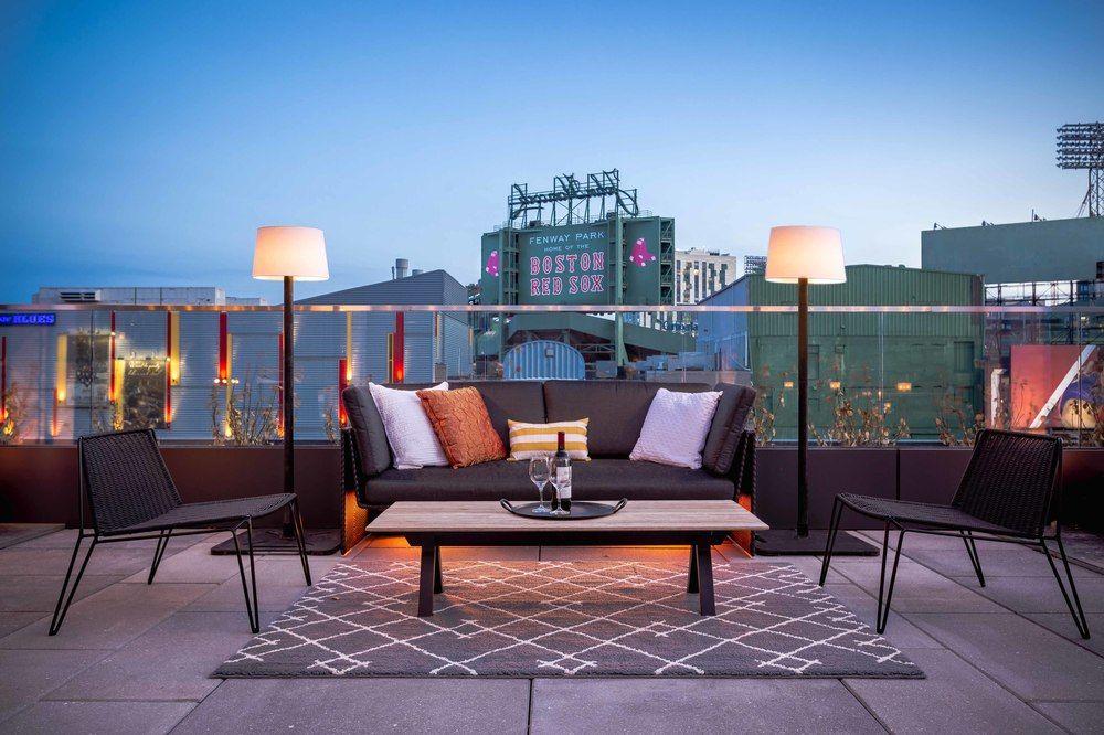Hotel Commonwealth Boston Eksteriør billede Rooftop at Hotel 57