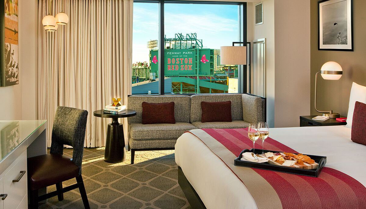 Hotel Commonwealth Boston Eksteriør billede A room at the Wynn