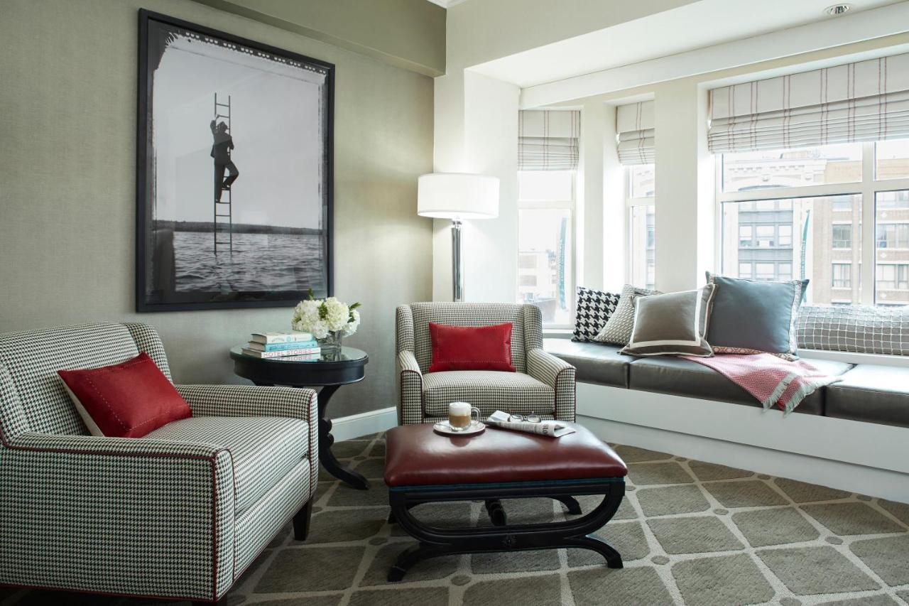 Hotel Commonwealth Boston Værelse billede A living room at The Carlyle